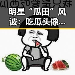 明星“瓜田”风波：吃瓜头像背后的趣事与演变